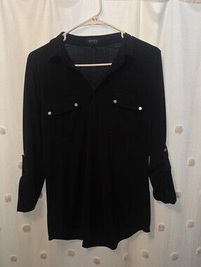 Jones New York Black Women's Top Size.medium